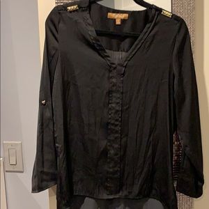 Ellen Tracy small black blouse
